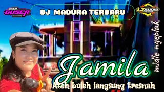 DJ JAMILA‼️TRAP NGEPLAK//DJ LAGU MADURA//LEVELTELLOKAUDIO 