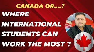 Latest Updates| Where International Students can work the most in 2024| #canadavisa #canadapr