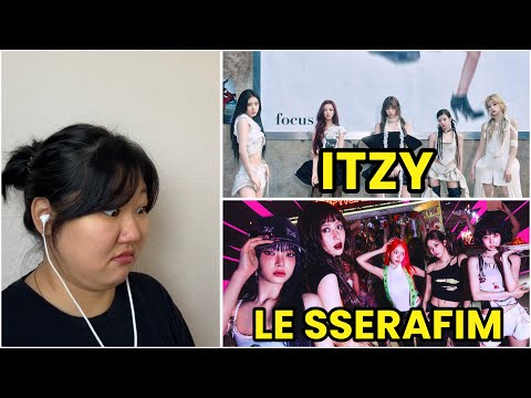 ✨ Реакция на ITZY "TUNNEL VISION" M/V и LE SSERAFIM 'SPAGHETTI (feat. j-hope of BTS)' OFFICIAL MV