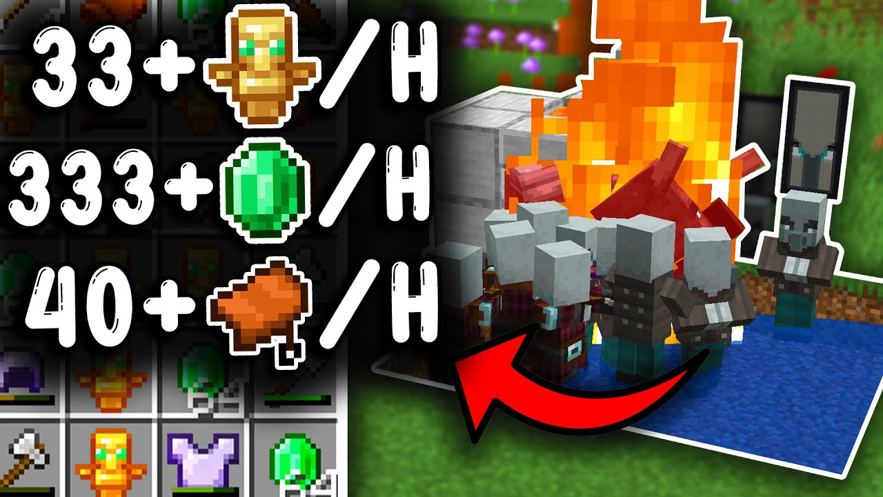 EASIEST RAID XP FARM Minecraft 1.21! - YouTube