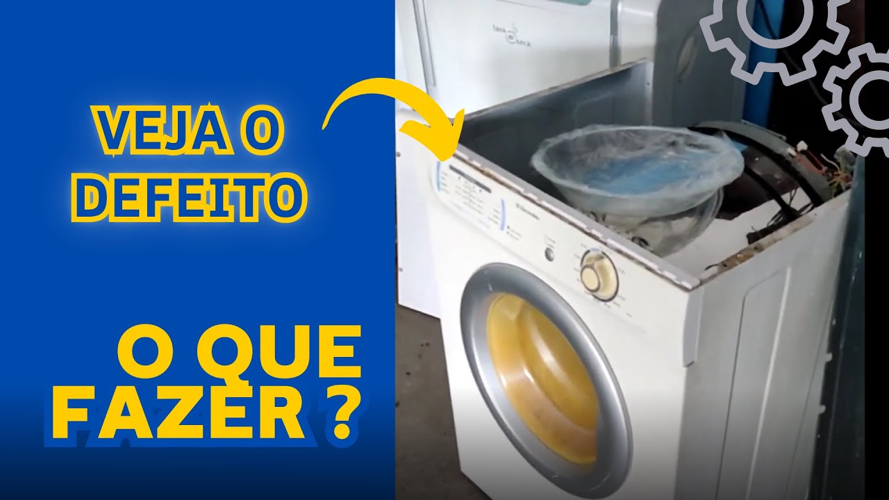 🔴 Secadora Electrolux fazendo barulho ❓Saiba como achar o defeito e resolver vc mesmo ✅