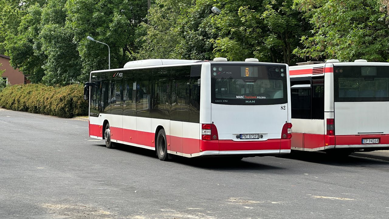 MAN NL323 Lion's City #82 MZK Piotrków Trybunalski [🚍10] - YouTube