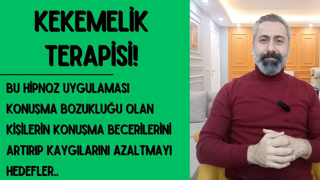 KEKEMELİK-  AKICI KONUŞMA BOZUKLUĞU - SELF HİPNOZ #kekemelik #selfhipnoz #konuşmabozukluğu