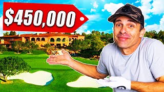 Touring the BEST $450,000 Private Golf Club EVER! screenshot 2