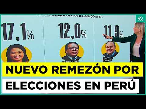 Perú en crisis electoral: renuncia jefe de organismo electoral por irregularidades