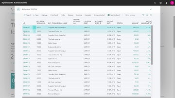 Purchase Orders to Subcontractors only from Production Orders - Dynamics 365 Business Central