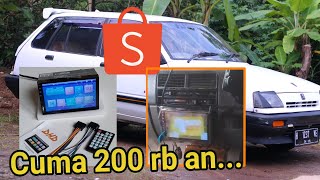 Cara Pasang Headunit Double Din Mobil Suzuki Forsa
