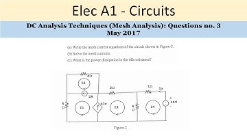 PEO solved examples (ELEC A1): DC Analysis Question no. 3