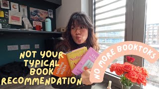 Not your typical book recommendation || No more BOOKTOKS