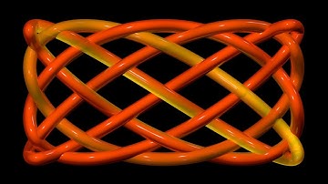 🌀 0031 | 4K Motion Graphics | 3D Lissajous Knots [4,5,31]