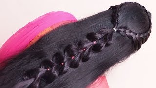 Wedding guest hairstyle in just 2 minutes || Beautiful hairstyles for long hair || hair style girl