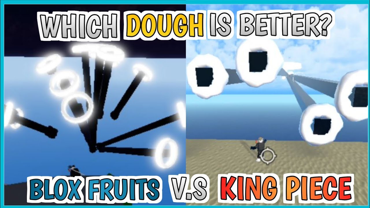Blox Fruits Dough Awakened vs King Legacy Dough Showcase Whats Better? in  Roblox 