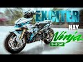 Review Exciter 150 độ lên dàn chân Kawasaki Ninja H2 khủng nhất Cần Thơ tại Express Center Cần Thơ