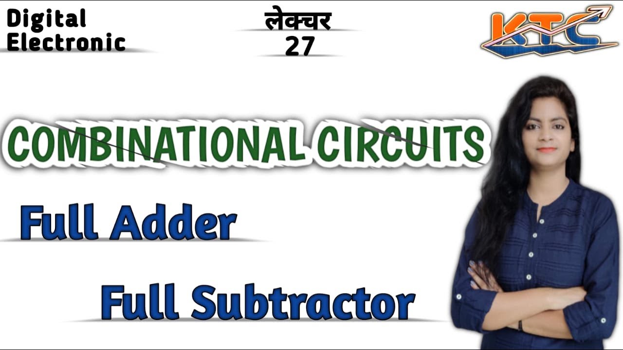 COMBINATIONAL CIRCUITS FULL ADDER FULL SUBTRACTOR DIGITAL