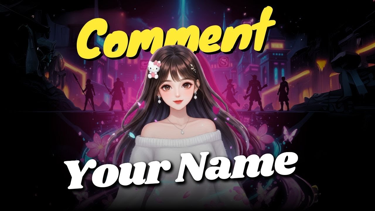 Comment Your Name 💝  | 