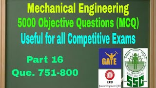 5000 Objective Questions of Mechanical Engineering ll Grinding Operations ll Que 751-800 ll Video-16 screenshot 5