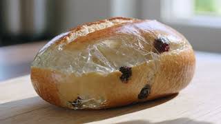 Breaking bread. 