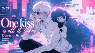[ ONE KISS ] Gojo x Utaihme [amv edit 🔥] in capcut Mobile 📱