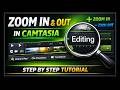 Camtasia Zoom In Tutorial for Beginners | সহজে Zoom করা শিখুন বাংলায় #freelancerbaten #camtasia