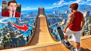 SKATE 4 - NOVA MEGA RAMPA no SKATE 4 (MEGAPARK)