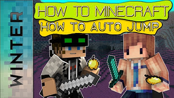 Minecraft 1.10 Update - How to Auto Jump | How to Minecraft