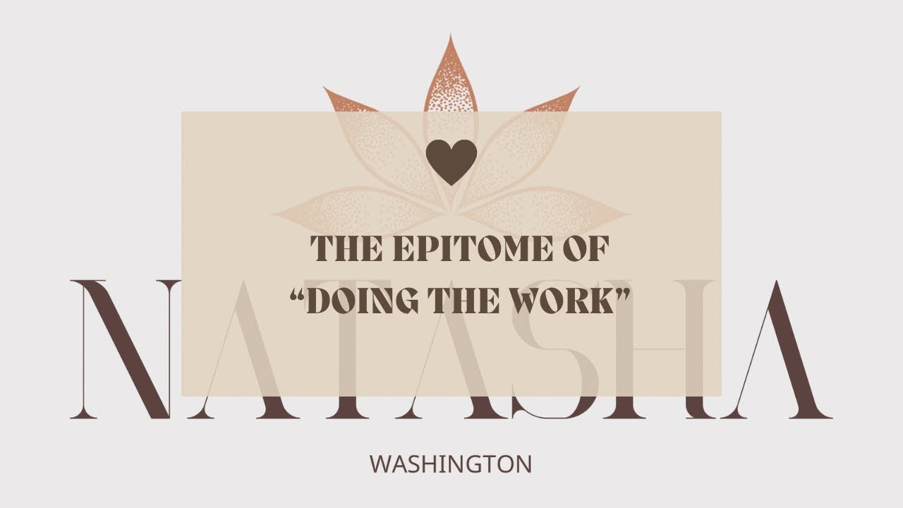 The Epitome of Doing The Work