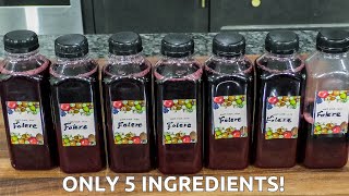 HOMEMADE FOLERE DRINK - 5 Ingredients Only! No Juicer! CAMEROONIAN STREET FOOD AT HOME Ep 3