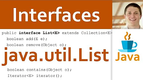 OOP in Java #13.03 - Interfaces: Beispiel java.util.List