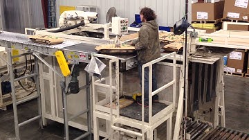 Used Semi-automatic Bag Palletizer Video 7