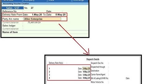 Tally Add On : Auto Pickup Multiple Delivery Challan in Sales Invoice in TallyPrime software.