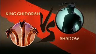 Shadow Fight 2 King Ghidorah vs Shadow