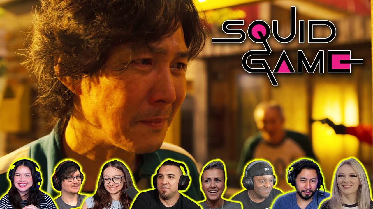Reactors Reacting to the OLD MAN ELIMINATED | Squid Game 1x6 "Gganbu"