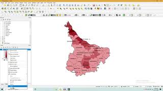 QGIS  # CHOROPLETH MAP # LAYOUT PREPARATION