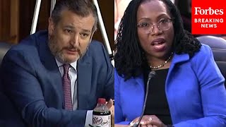 JUST IN: Ted Cruz Confronts Ketanji Brown Jackson Over Inability To Define 'Woman'