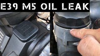 E39 Oil Leak Common
