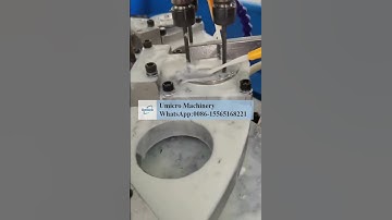 Turntable multi station drilling and chamfering tapping machine #Multi axis drilling and tapping mac