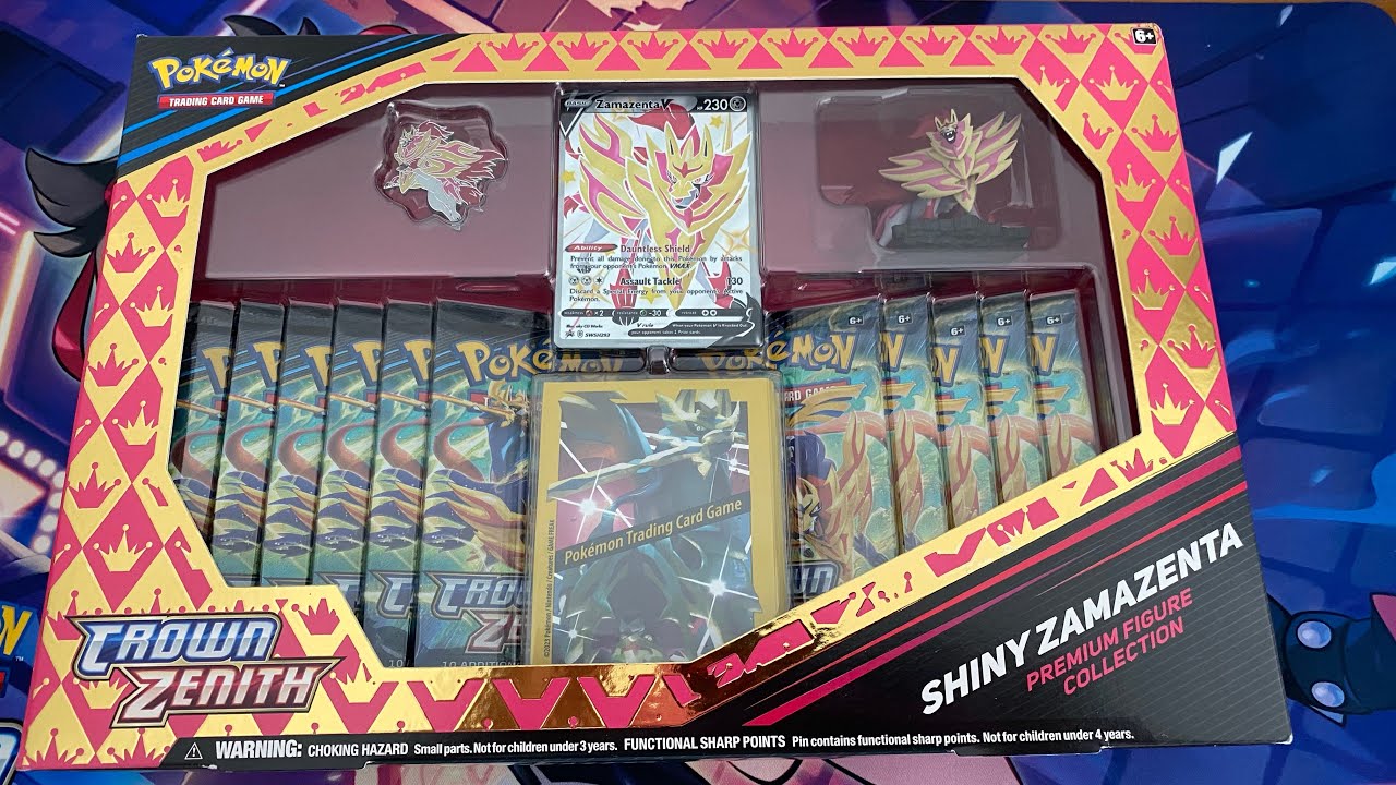 Zur 252 Ck Zu Zenit Der K 214 Nige Shiny Zamazenta Premium Figure Collection Youtube
