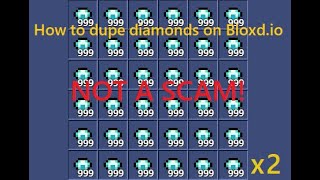 How to dupe diamonds on Bloxd.io (BUG FIXED!!!)