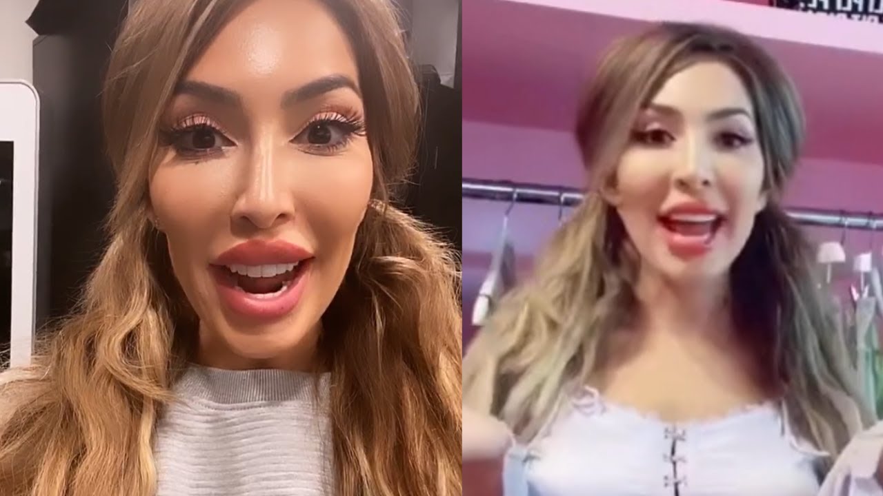Farrah Abraham Unrecognizable & Offbeat in Cr*ng*y Tik-Tok Video - YouTube