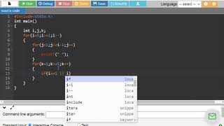 Print empty hollow rhombus star pattern program in C
