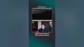 ECS Project Step 4 AWS ECR | How To Push Docker Image To Amazon ECR ?  #aws #devopsengineer