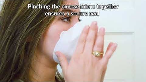 Hisco Stick-On Mask - Stay safe and comfortable with the innovative, new Hisco Stick-On Mask.