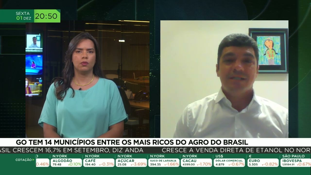 GO tem 14 municípios entre os mais ricos do agro do Brasil