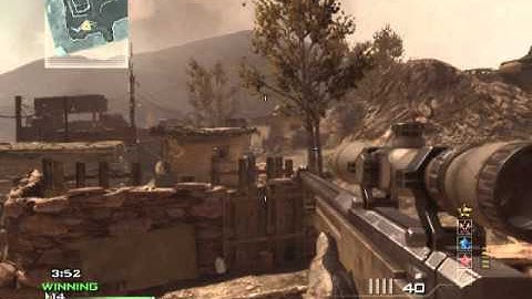 MW3 NO-SCOPE OVER THE MAP