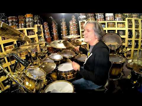 Todd Sucherman Live Stream Solo from 2021 (with video glitches)