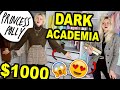 $1000 DARK ACADEMIA CLOTHING HAUL | TRYING DARK ACADEMIA OUTFITS FROM PRINCESS POLLY!!! 2021