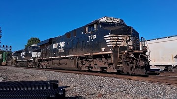 All Aggressive Norfolk! GE ES40DC #7712 - #28r / Powerful DUO! NS #4348 - #153