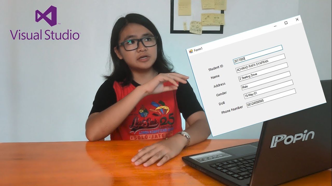 Visual Studio 2012, 2013, 2015 VB NET Tutorial Menampilkan Data dengan ...