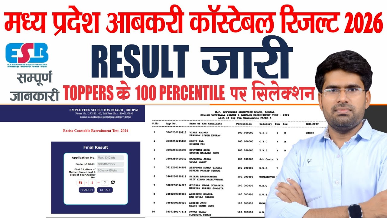 MP आबकारी Constable Result OUT 🚨 | Cut Off, Merit List, आगे क्या? | LIVE | Ramnivas Sir