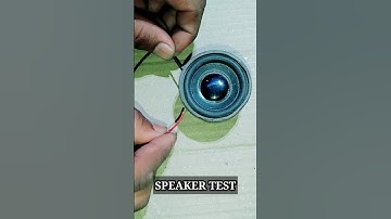 how to check speaker working or not // speaker check kaise kare